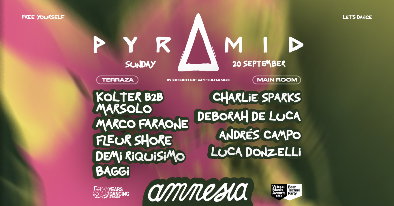 Pyramid : Charlie Sparks, Deborah De Luca, Andres Campo