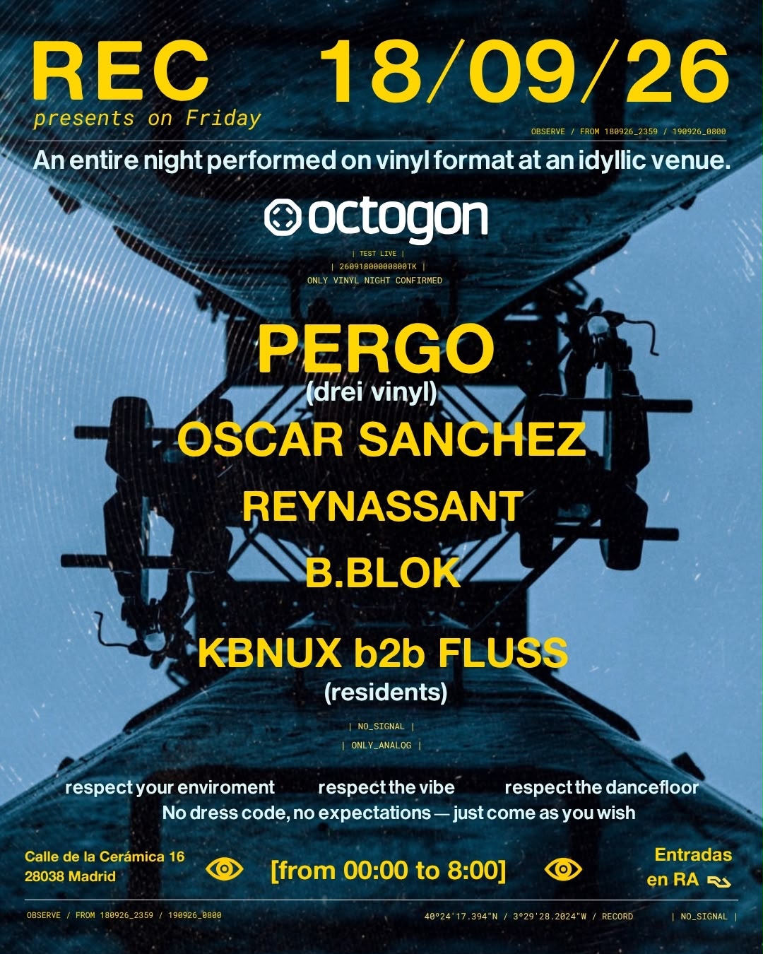 REC : Pergo, only vinyl night