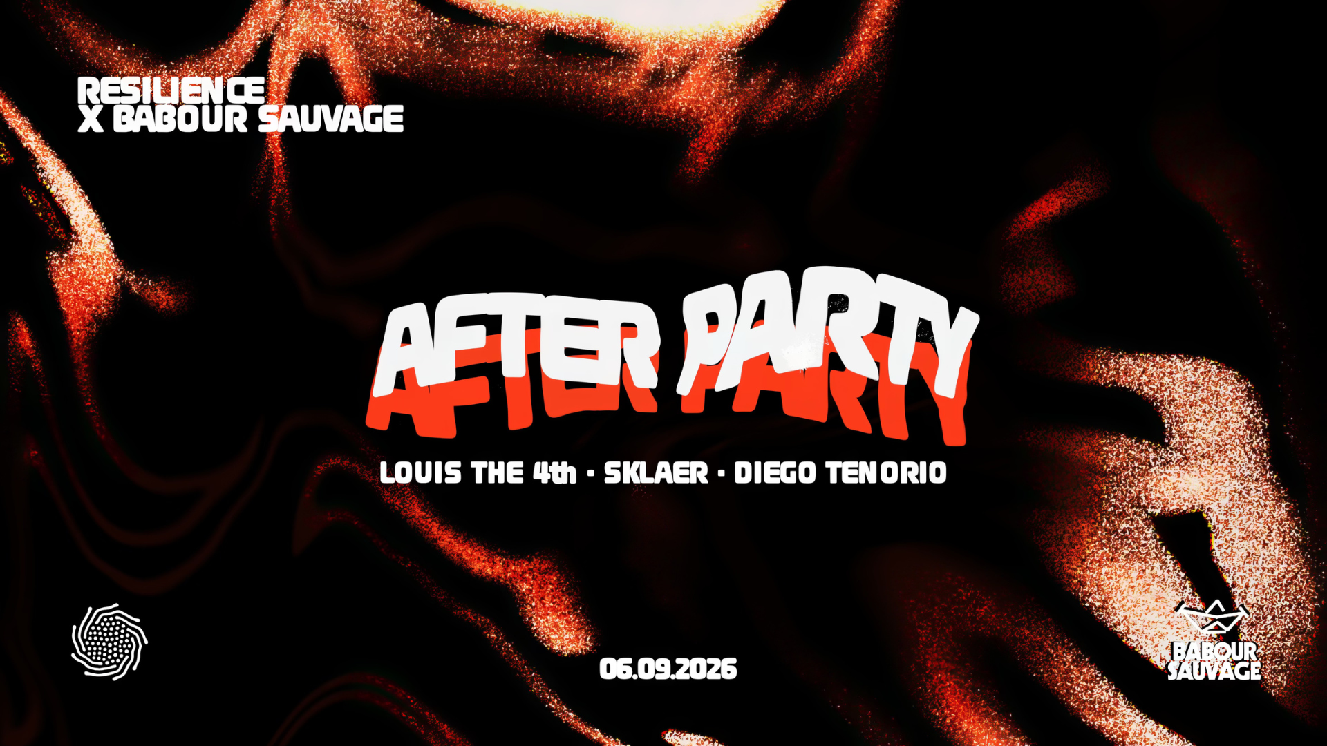 After party Résilience x Babour Sauvage, Paris, 6 September 2026