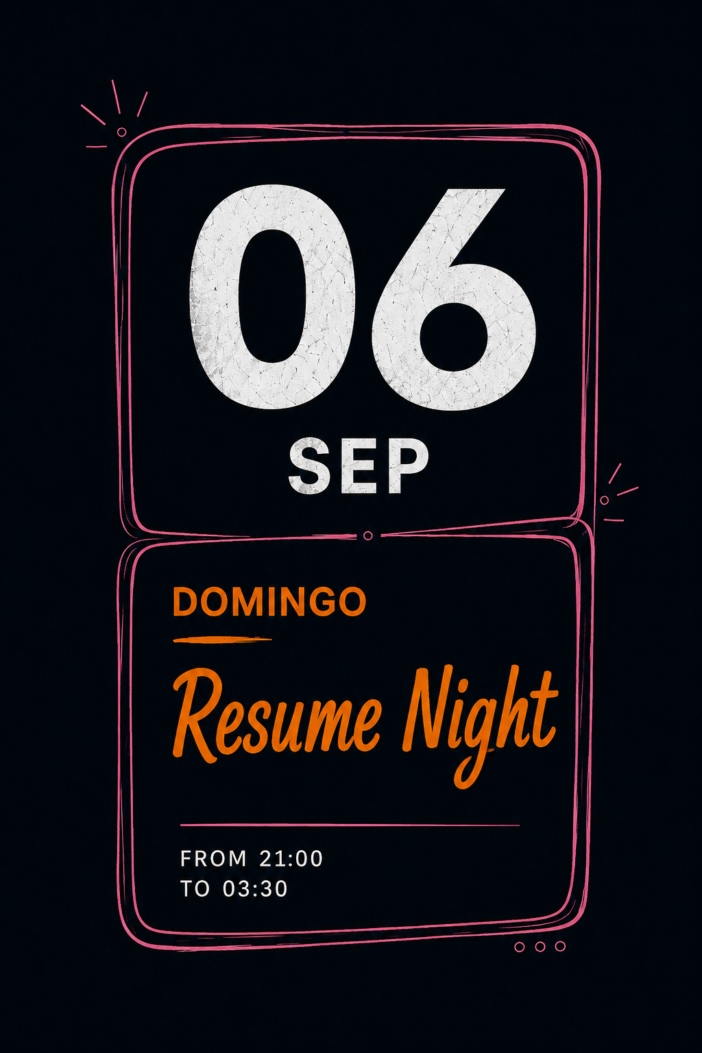 RESUME NIGHT