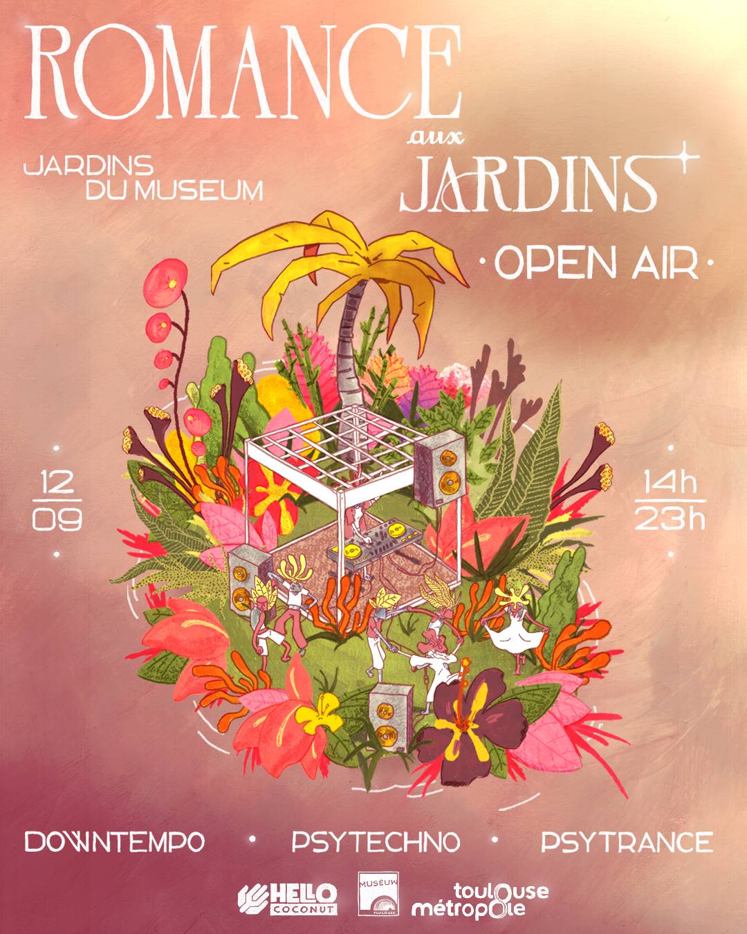Romance aux jardins - Psychedelic open air