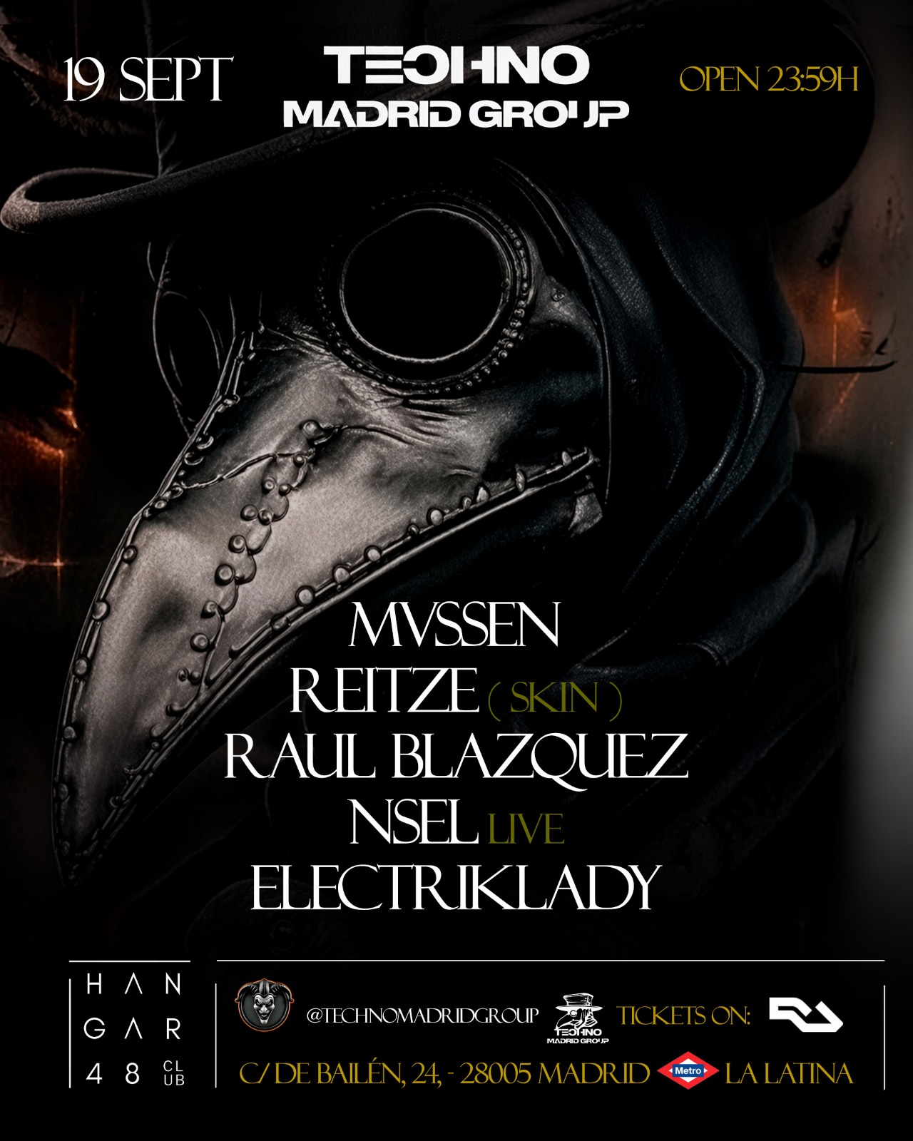 Techno Madrid Group : Reitze, Mussen