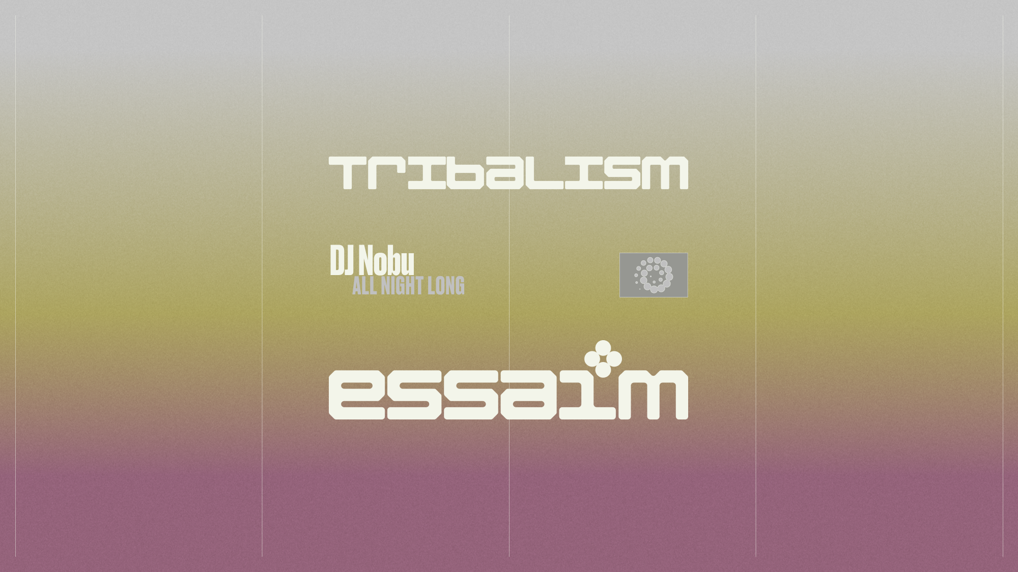 tribalism with DJ Nobu all night long at essaim, Paris, 25 September 2026