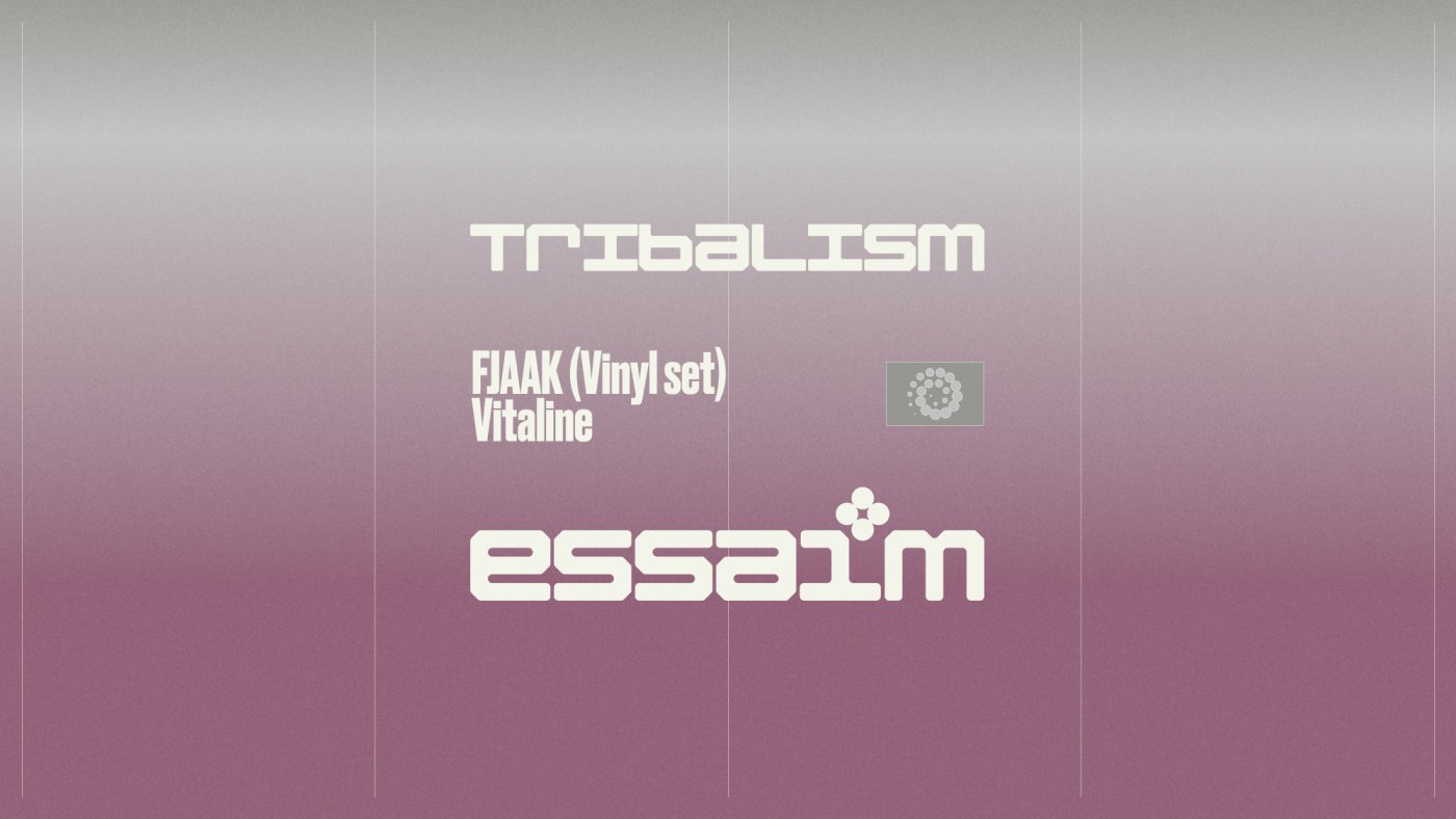 tribalism : FJAAK (vinyl set), Vitaline : affiche officielle