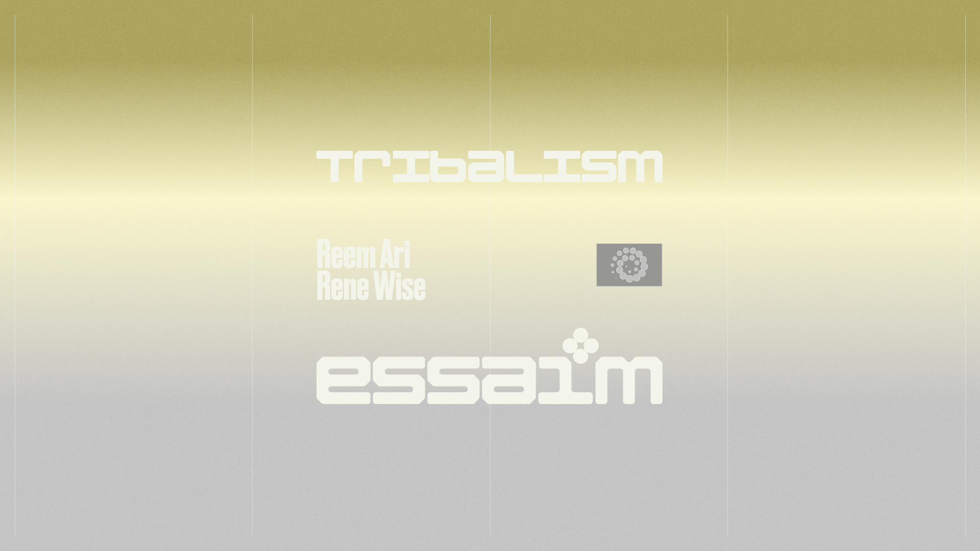 tribalism with Reem Ari and Rene Wise at essaim, Paris, 18 September 2026