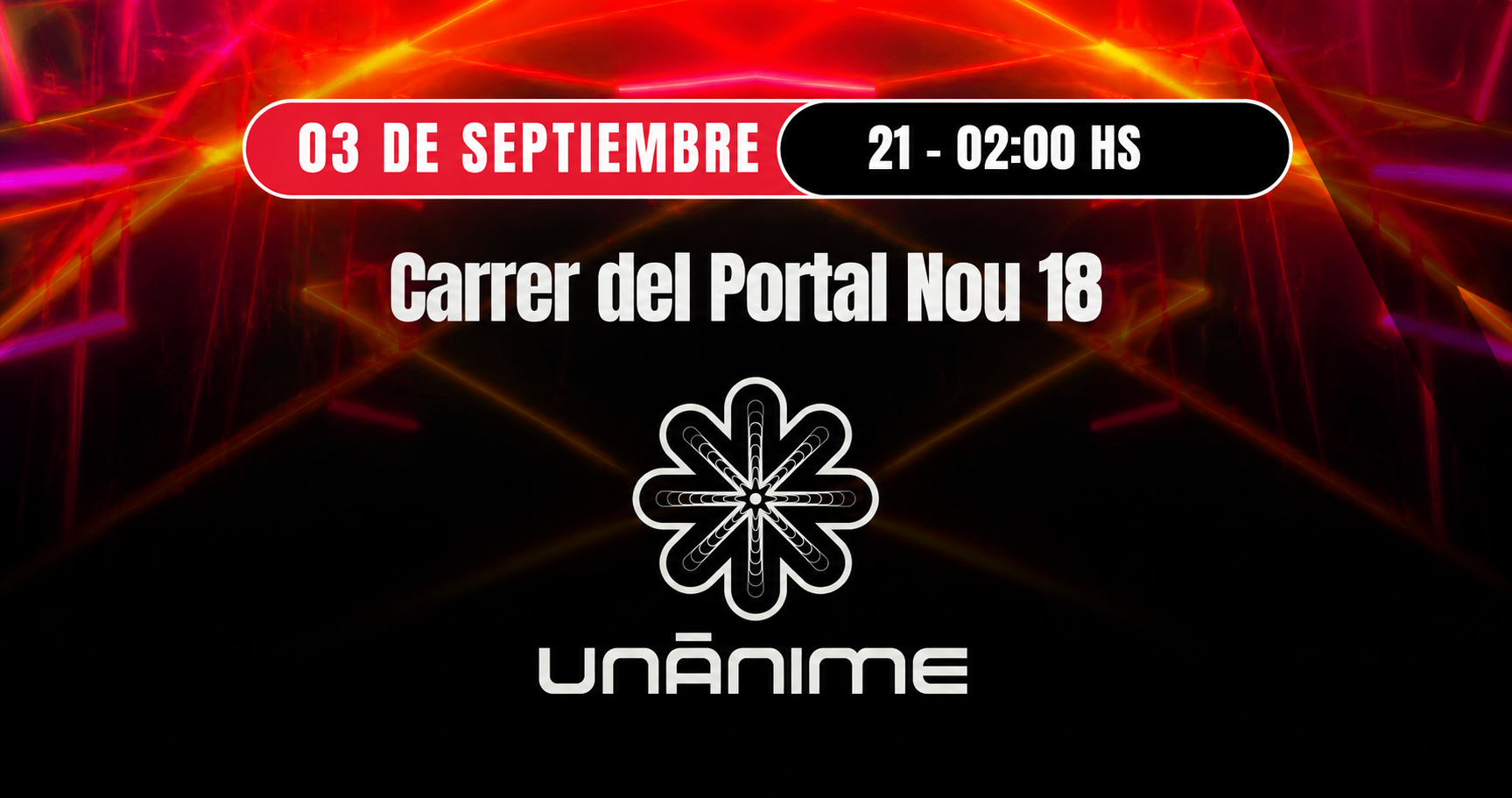 Unánime Collective at Can Lluís, Barcelona, 3 September 2026