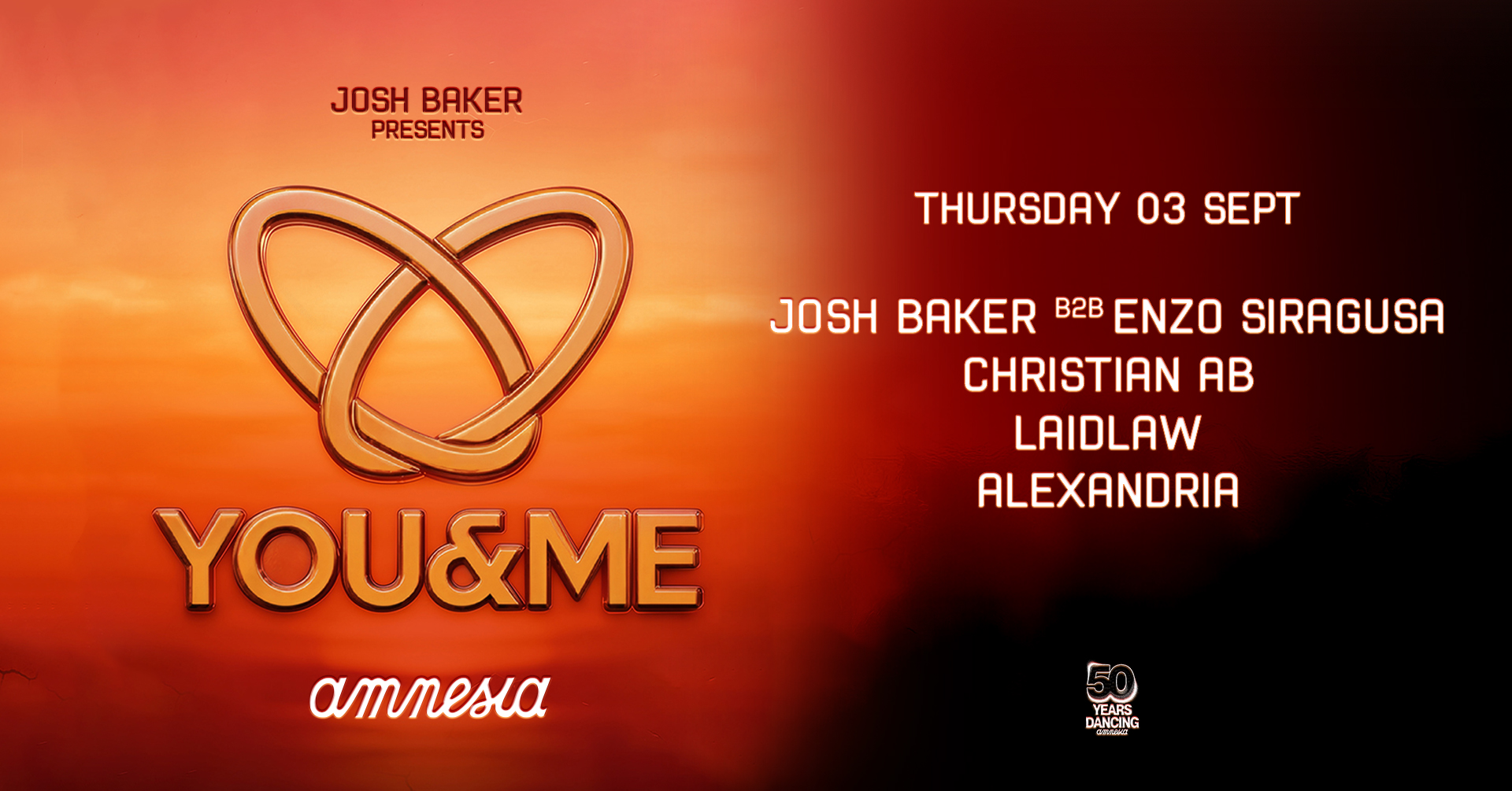 You&Me : Enzo Siragusa, Laidlaw, Josh Baker