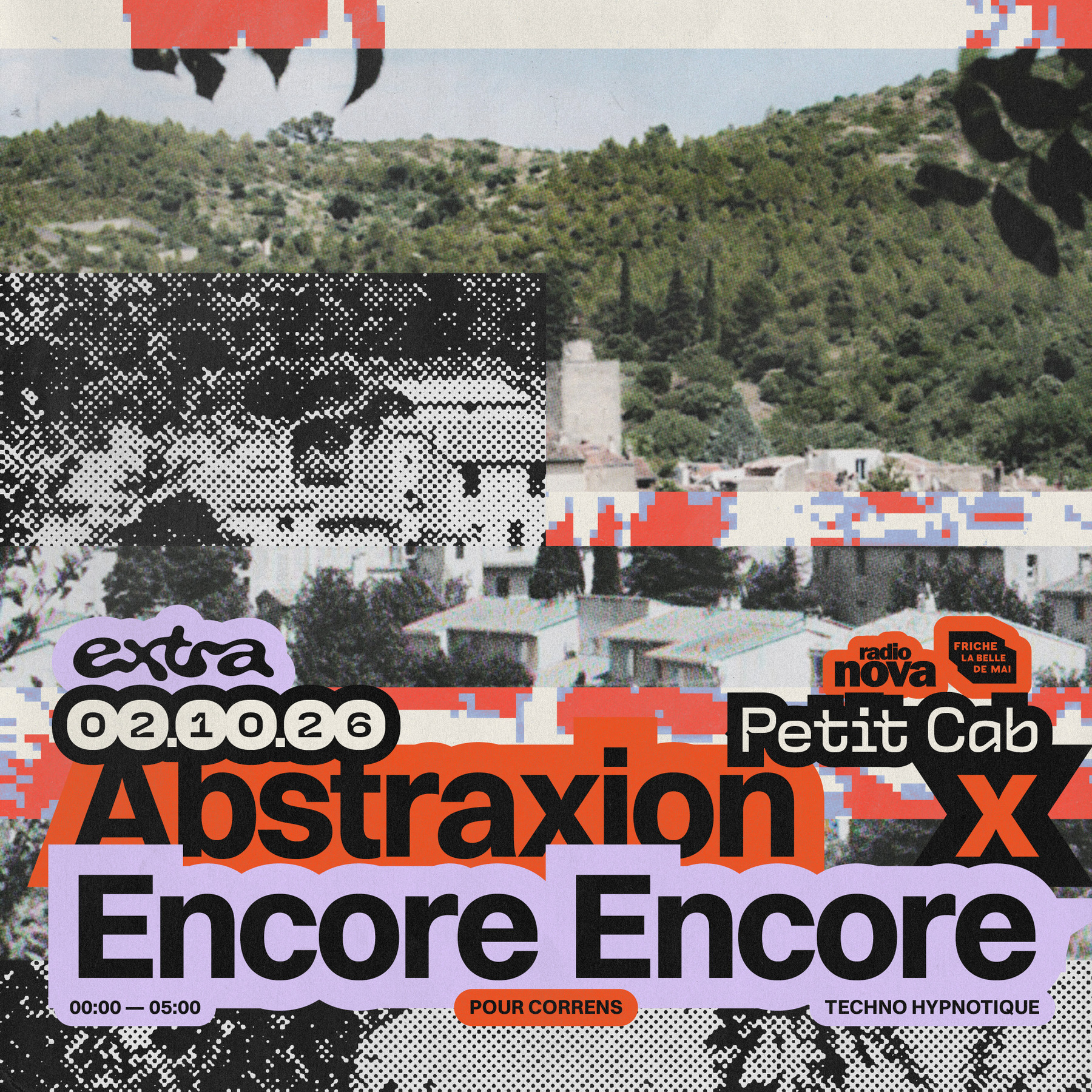 Abstraxion × Encore Encore - Pour Correns @ Petit Cab