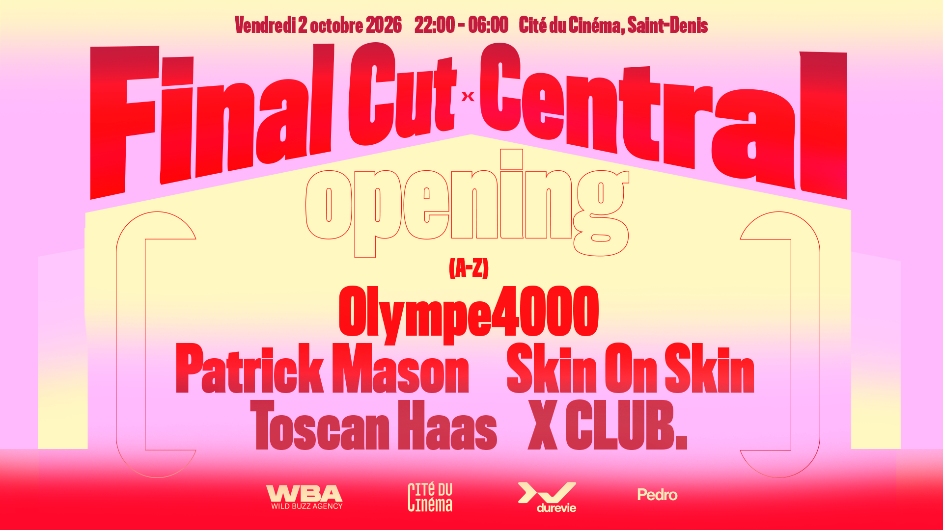 Central x Final Cut : Patrick Mason, Skin On Skin : affiche officielle
