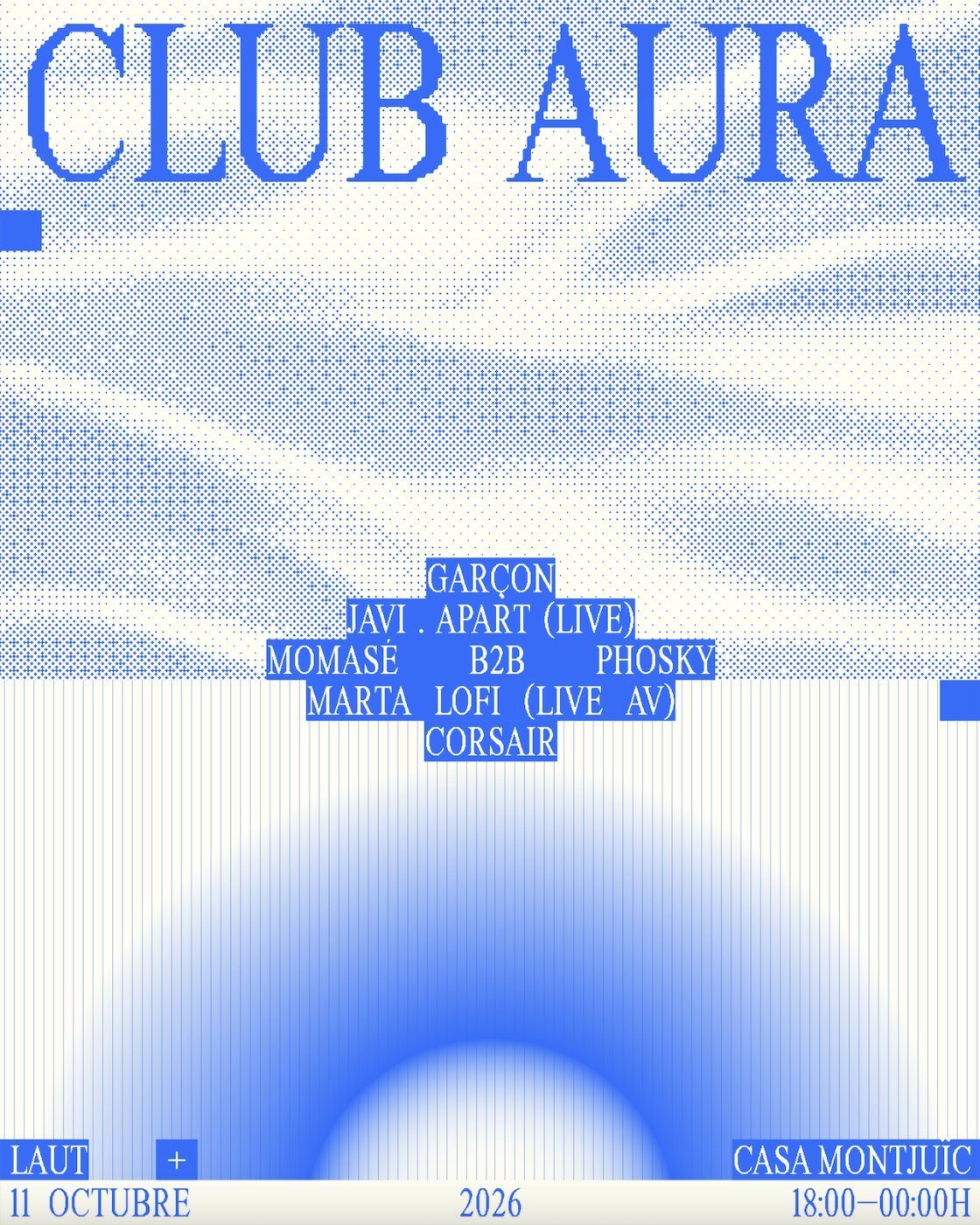Club Aura #3 : Garçon, Momasé b2b Phosky