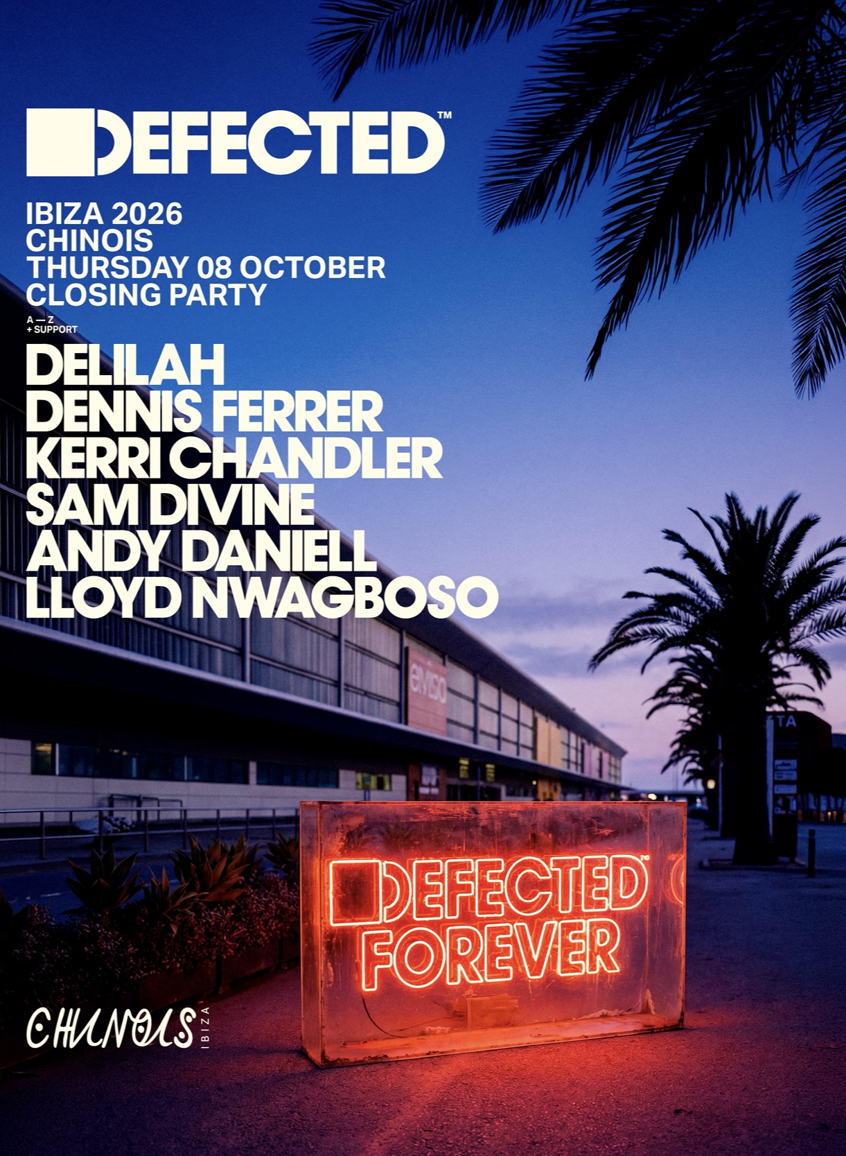 Defected closing : Dennis Ferrer, Kerri Chandler, Sam Divine