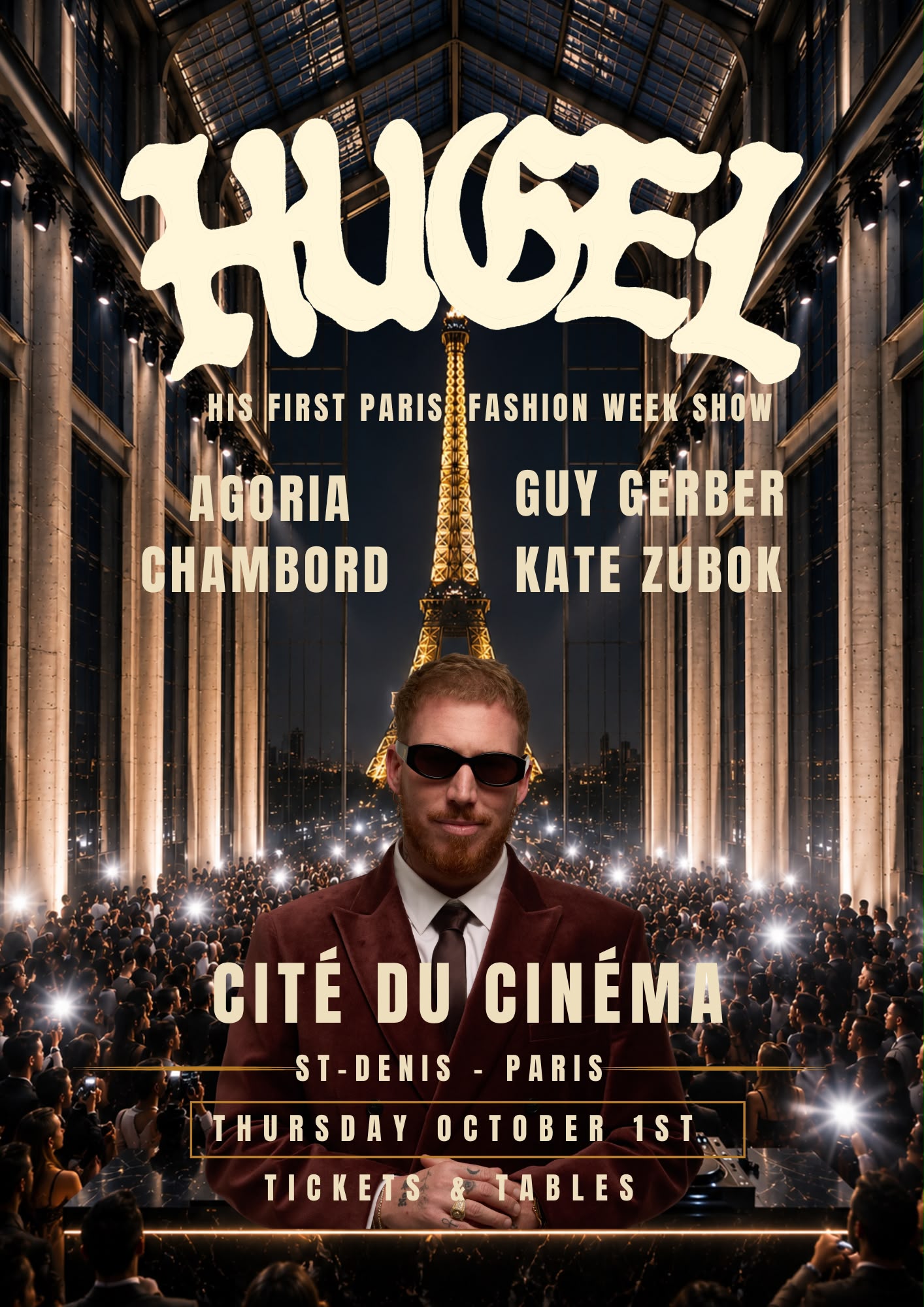 Hugel, Agoria, Guy Gerber à la Cité du Cinéma
