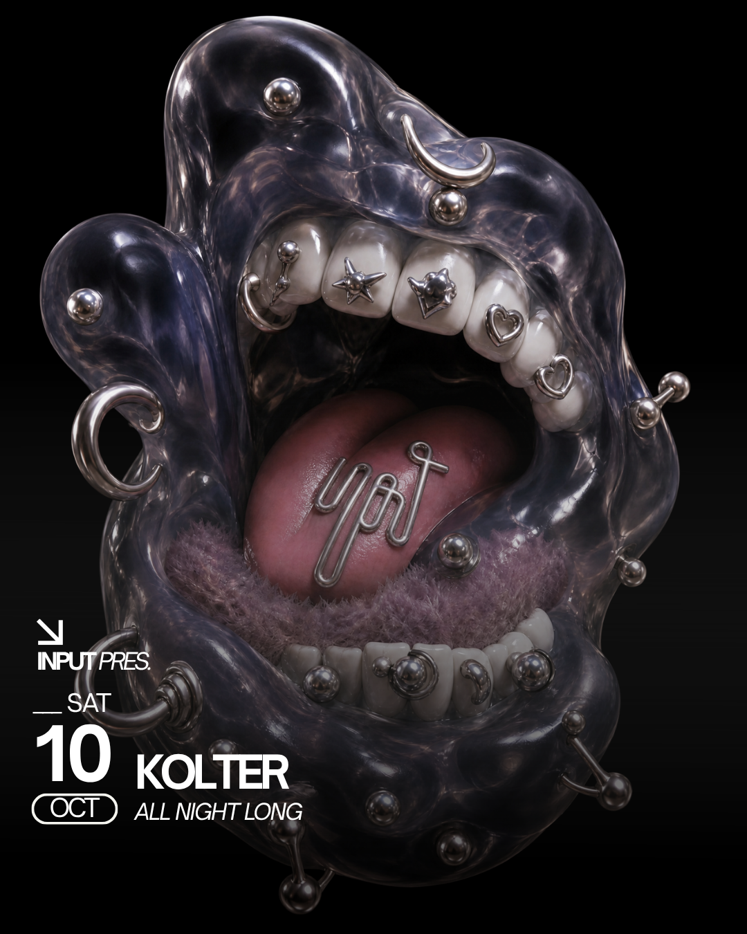 Kolter all night long at INPUT Barcelona, 10 October 2026