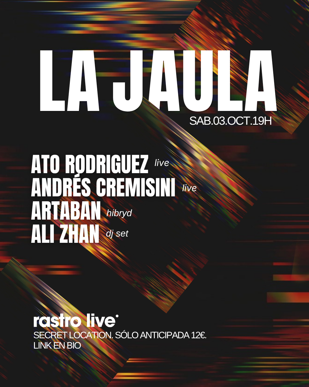 LA JAULA : Artaban, Ato Rodríguez, Andrés Cremisini