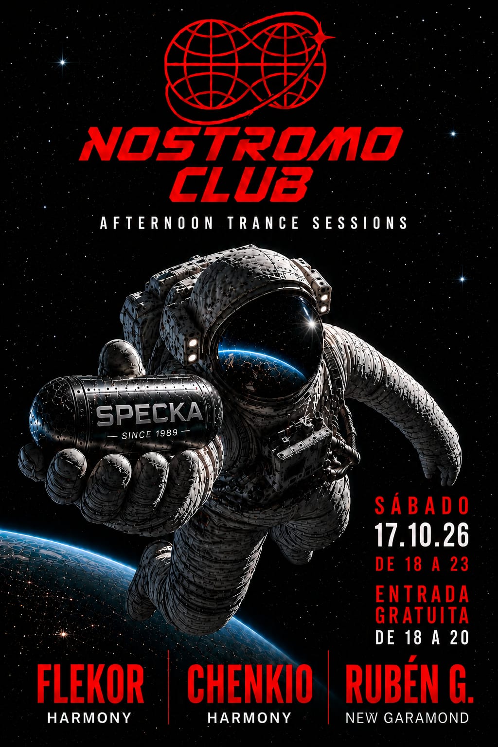 Nostromo Club #15 : tardes de trance