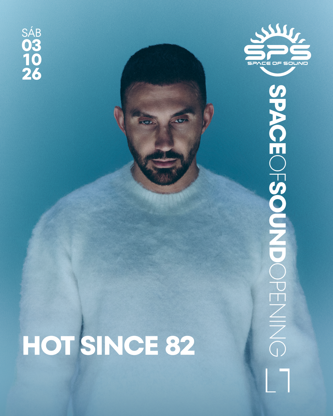 Space of Sound opening with Hot Since 82 at LAB theCLUB Madrid, 3 October 2026