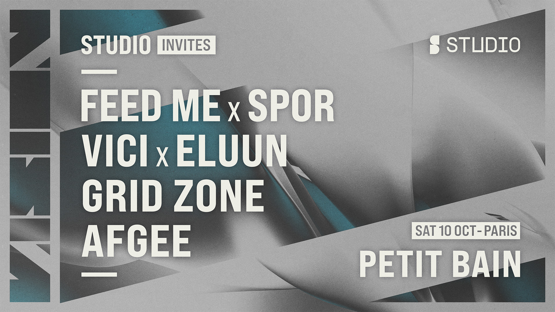STUDIO invites VISION : Feed Me x Spor