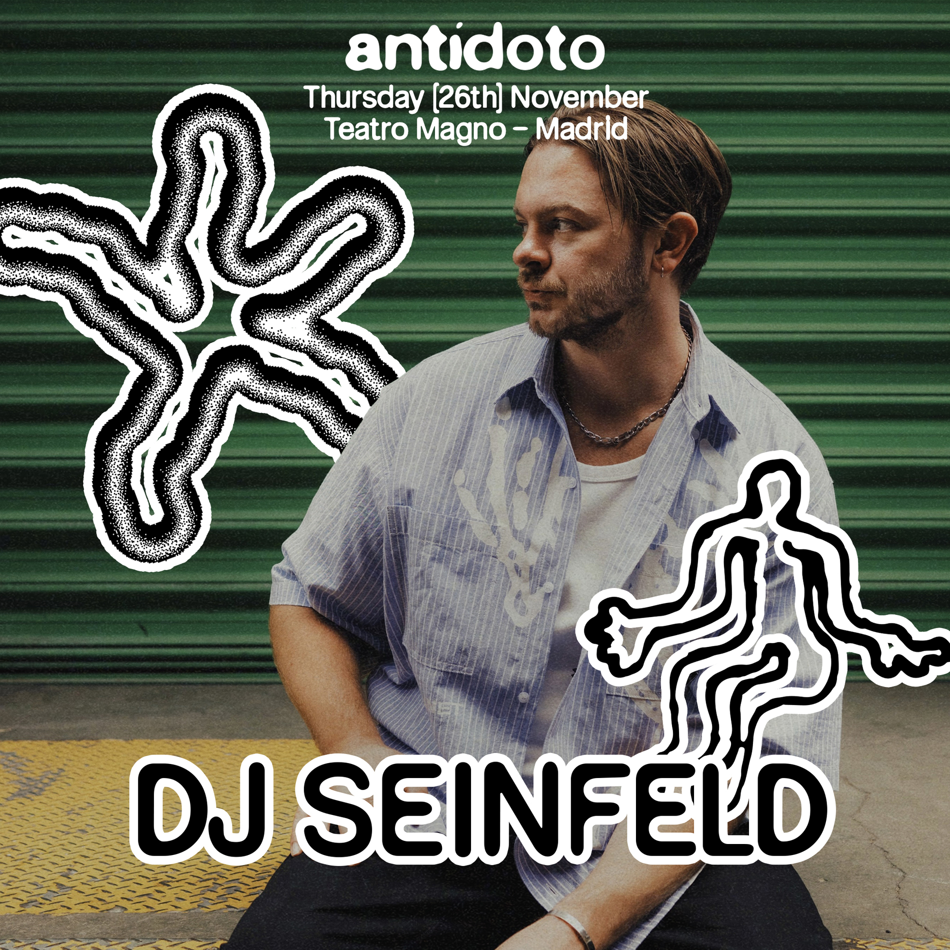 Antidoto Club: DJ Seinfeld + Vagabund