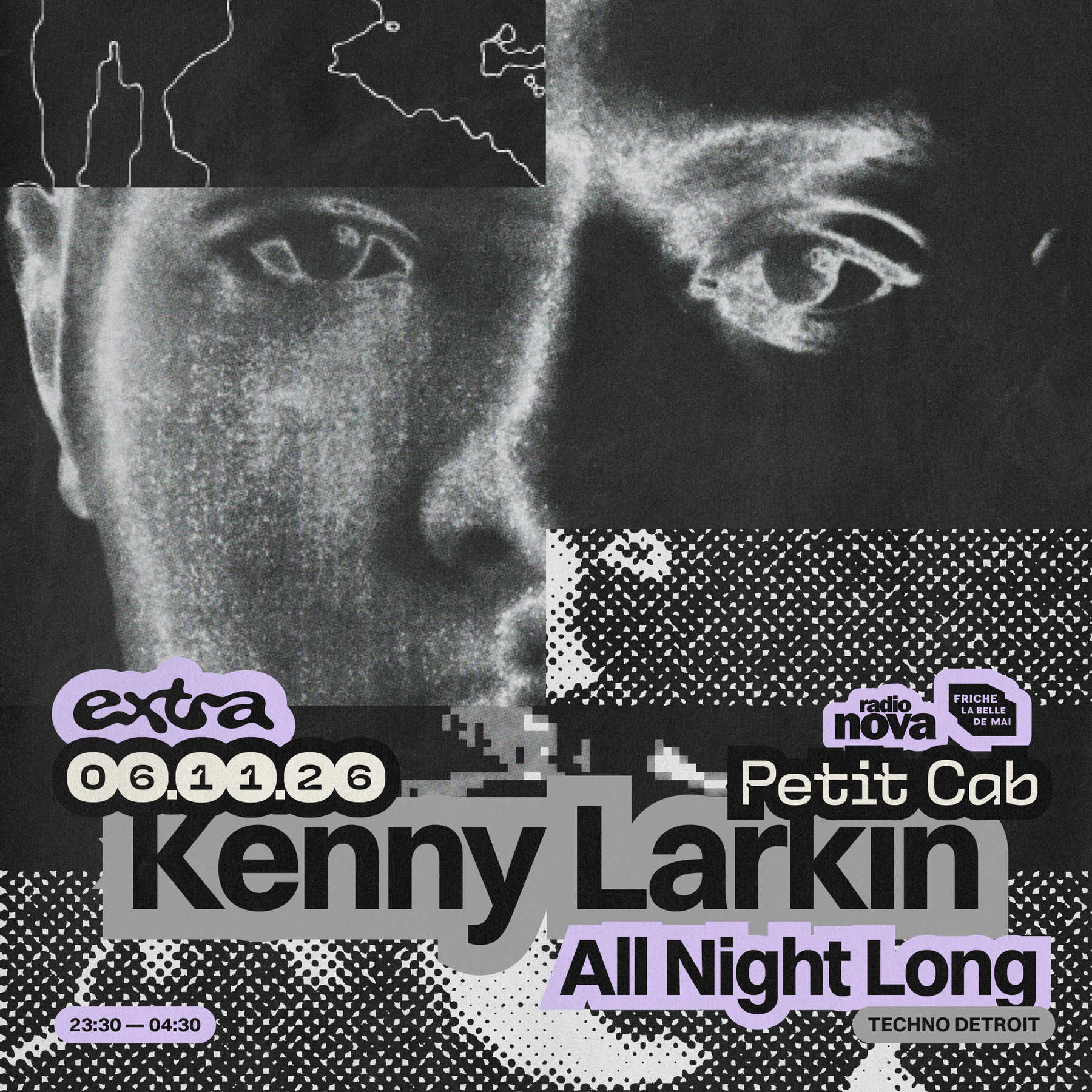 Kenny Larkin [All Night Long] @ Petit Cab