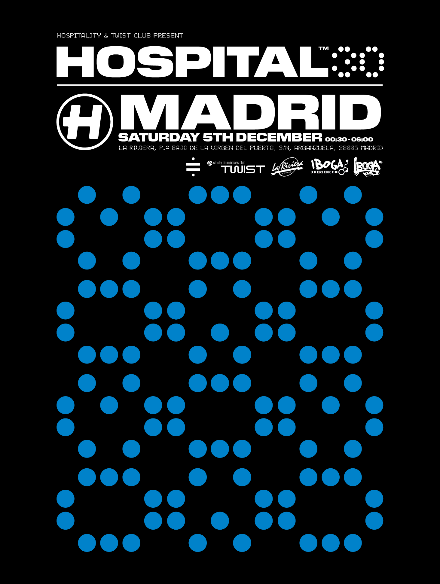 Hospital 30 Madrid at La Riviera, 5 December 2026