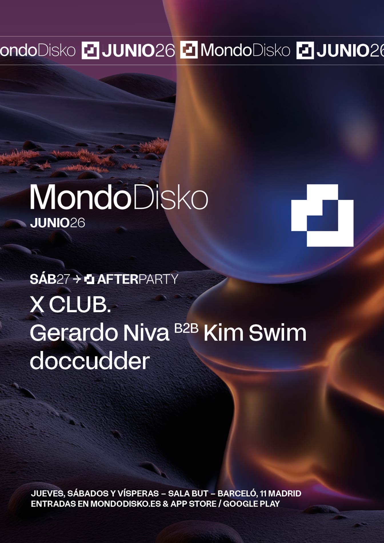 Afterparty : X CLUB / Gerardo Niva b2b KIM SWIM / doccudder