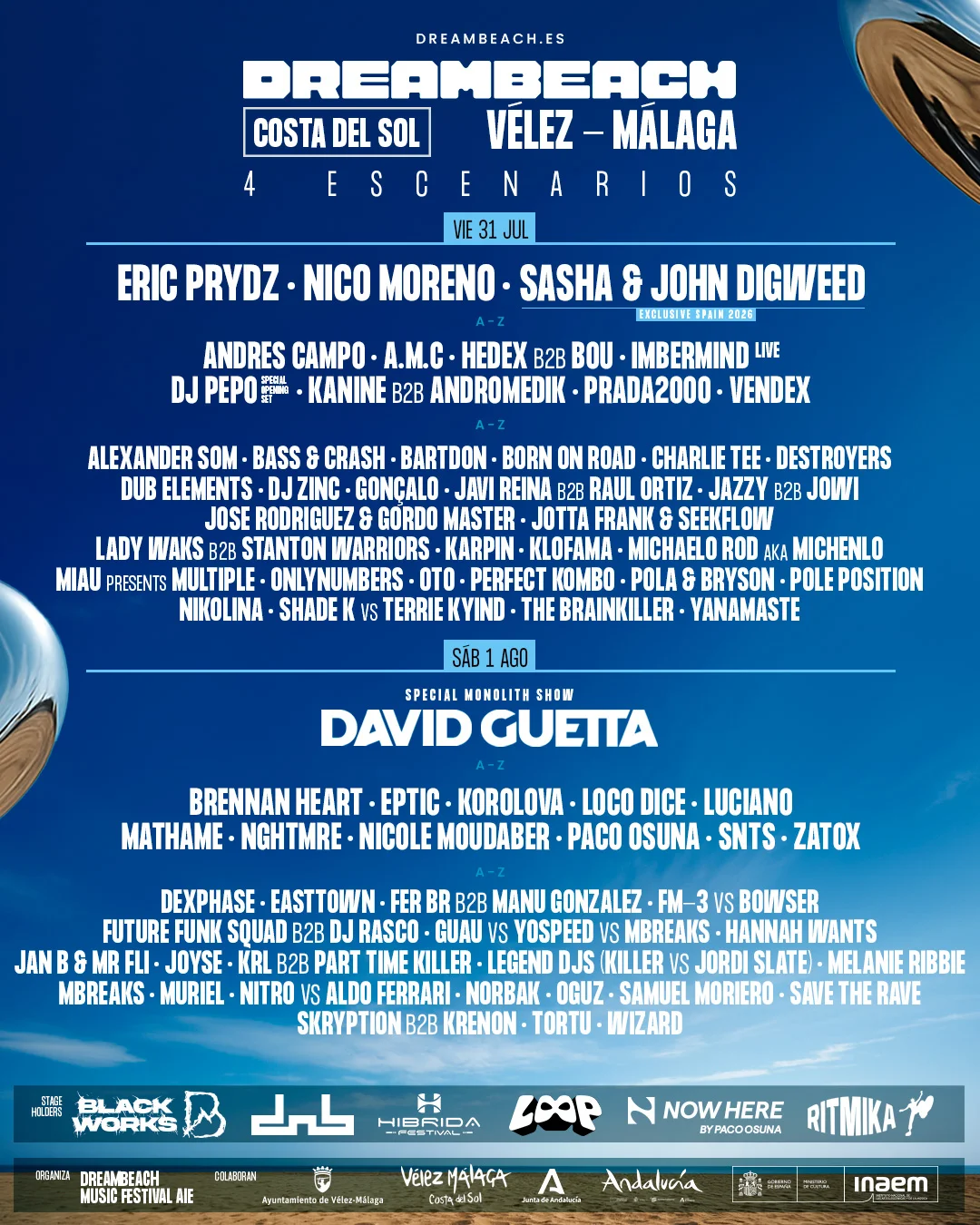 Dreambeach Costa del Sol 2026