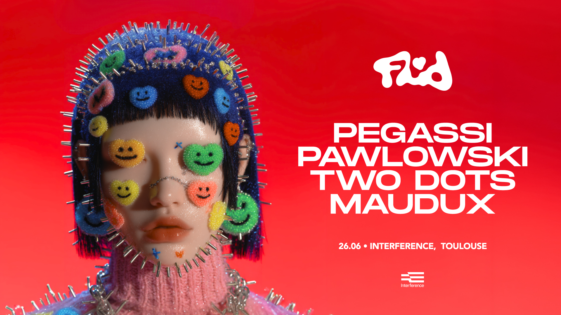 FLUID presents : Pegassi, Pawlowski, Two Dots, Maudux