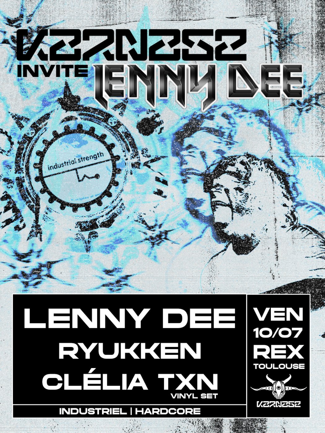 Karnage invite Lenny Dee at Le Rex de Toulouse, 10 July 2026