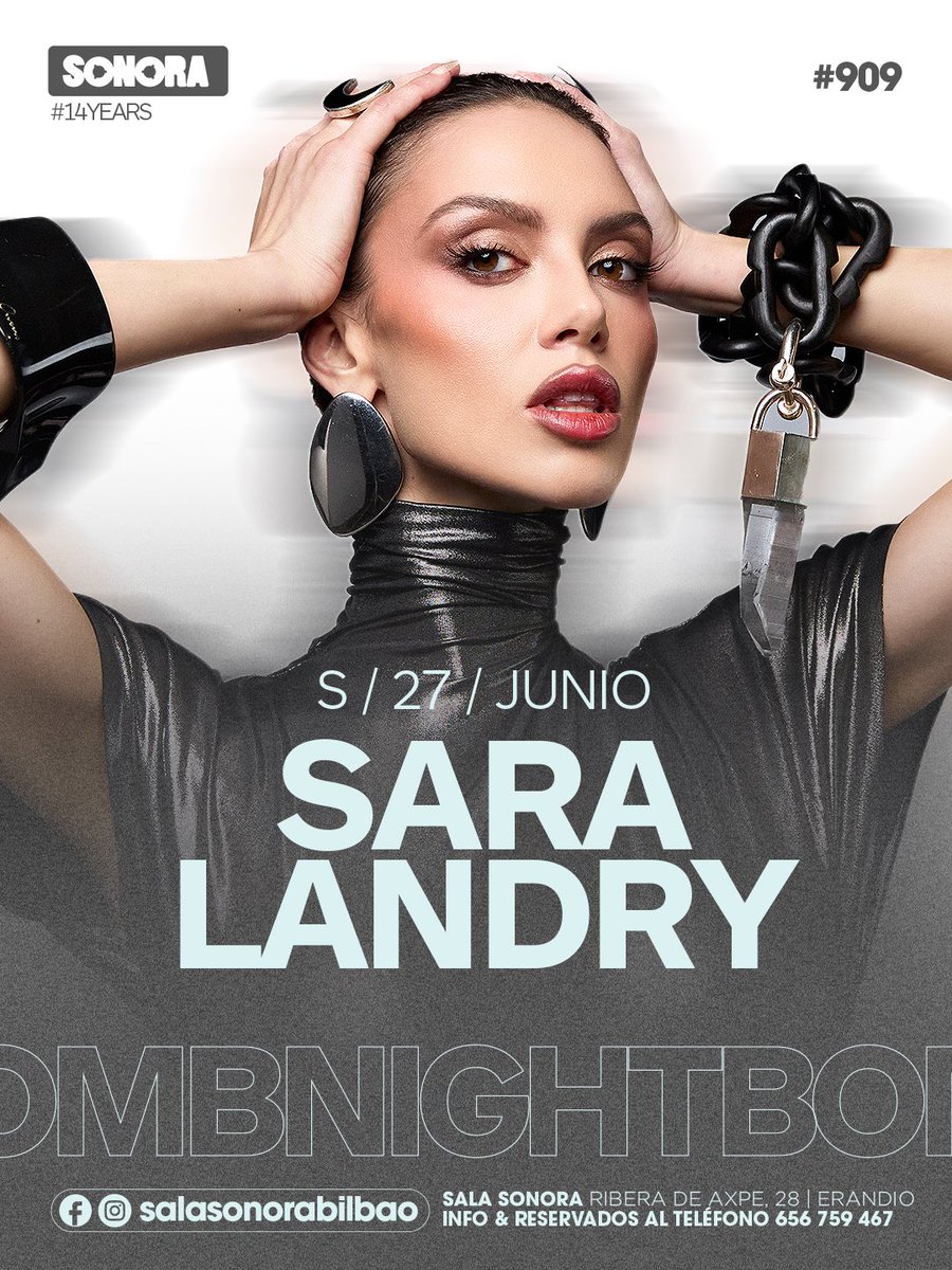 Sara Landry at Sala Sonora (Bilbao)