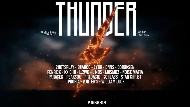 Thunder Festival Sud 2026