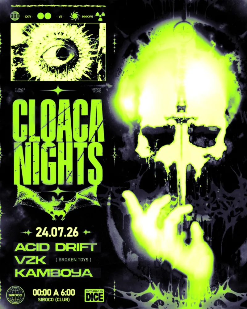 Cloaca en Siroco 100% vinilo