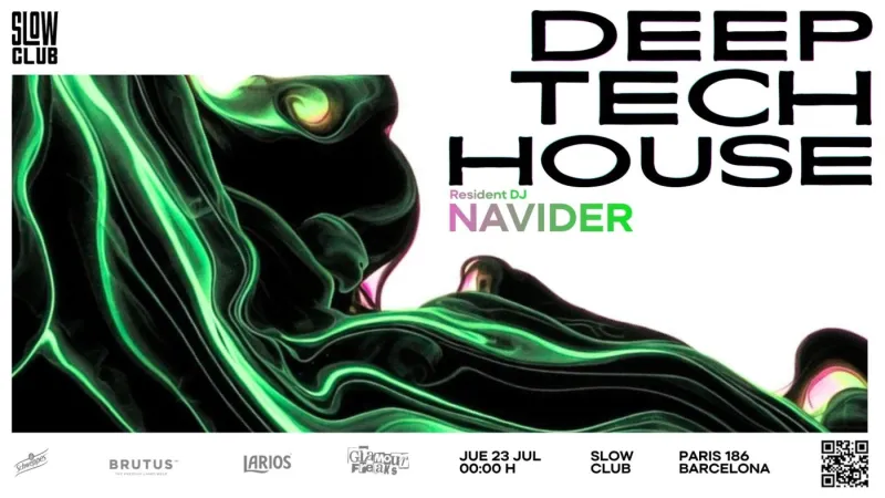 Deep, Tech, House by Navider at Slow Club Barcelona