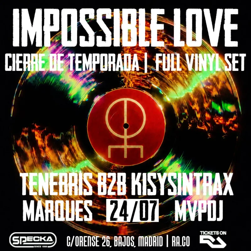 Impossible Love season closing party at Specka Madrid