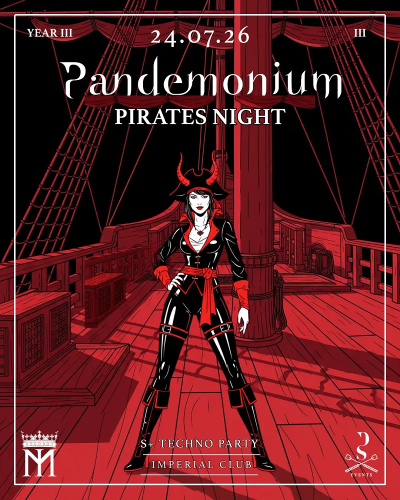 Pandemonium Year 3 : Pirates Night (S+ Techno Party)