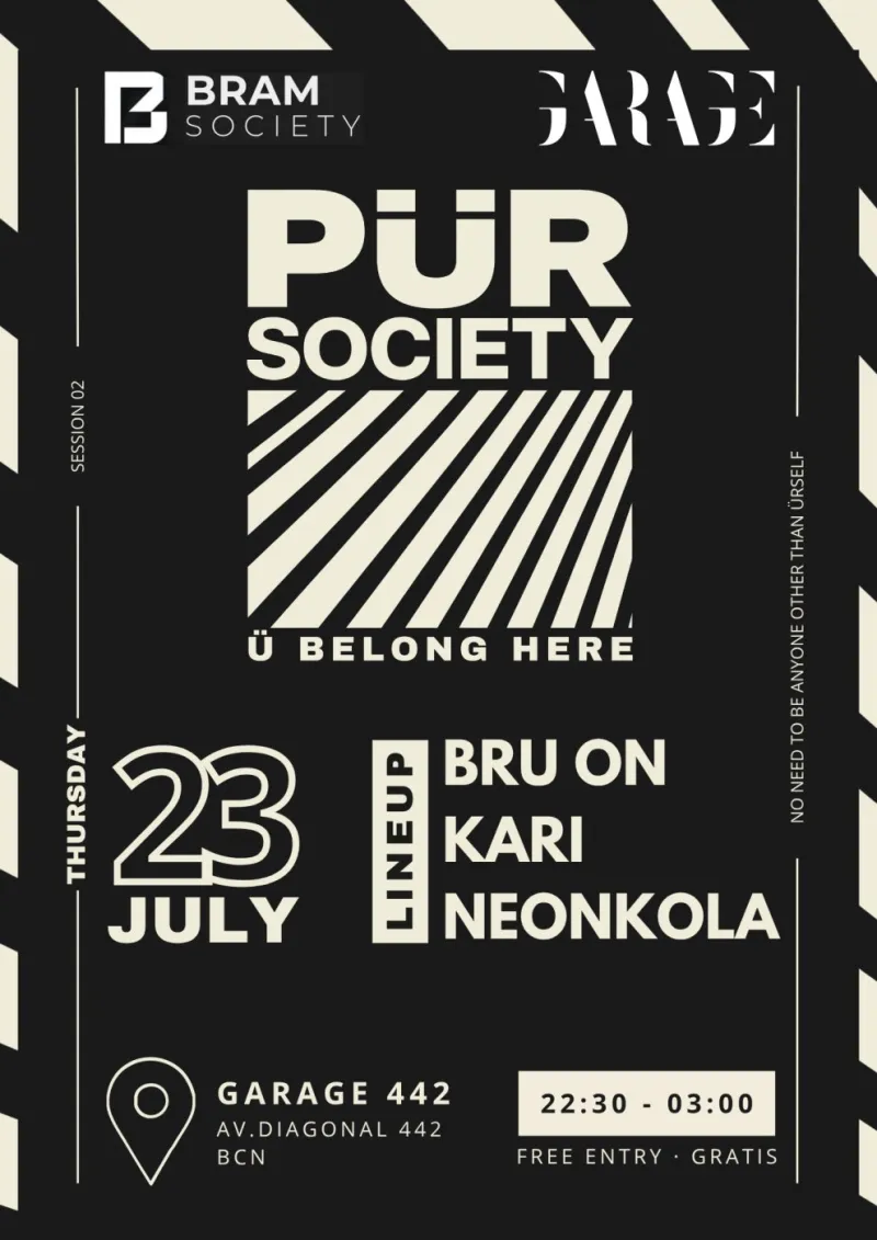 PÜR Society x Bram Society
