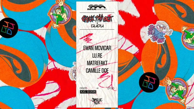 Check This Out x Gudu: Ewan McVicar, Lu.Re, Matrefakt & Camille Doe