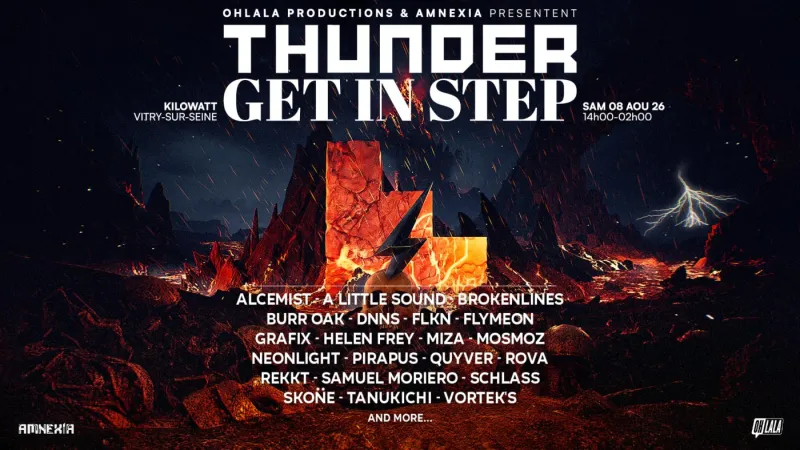Get In Step x Thunder au Kilowatt
