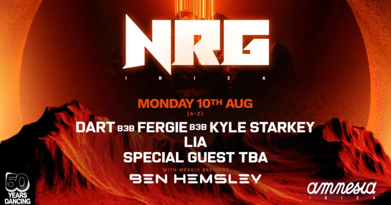 NRG : Ben Hemsley, Fergie, DART