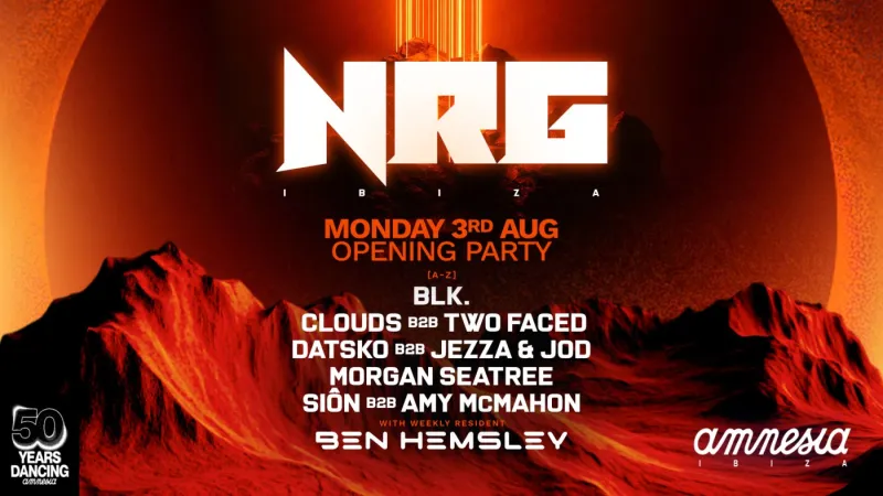 NRG Opening Party : Ben Hemsley, blk., DATSKO