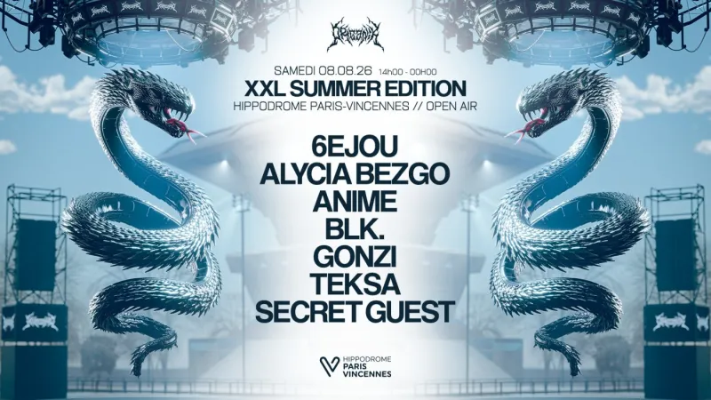 Organïk XXL 2026 Summer Edition à l'Hippodrome Paris-Vincennes