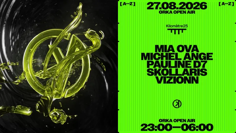 Orka Open Air: Mia Ova, Michel Ange, Pauline D7, Skollaris, Vizionn