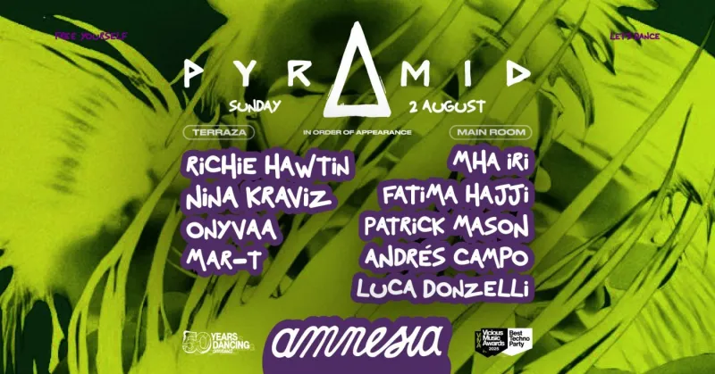 Pyramid : Richie Hawtin, Nina Kraviz
