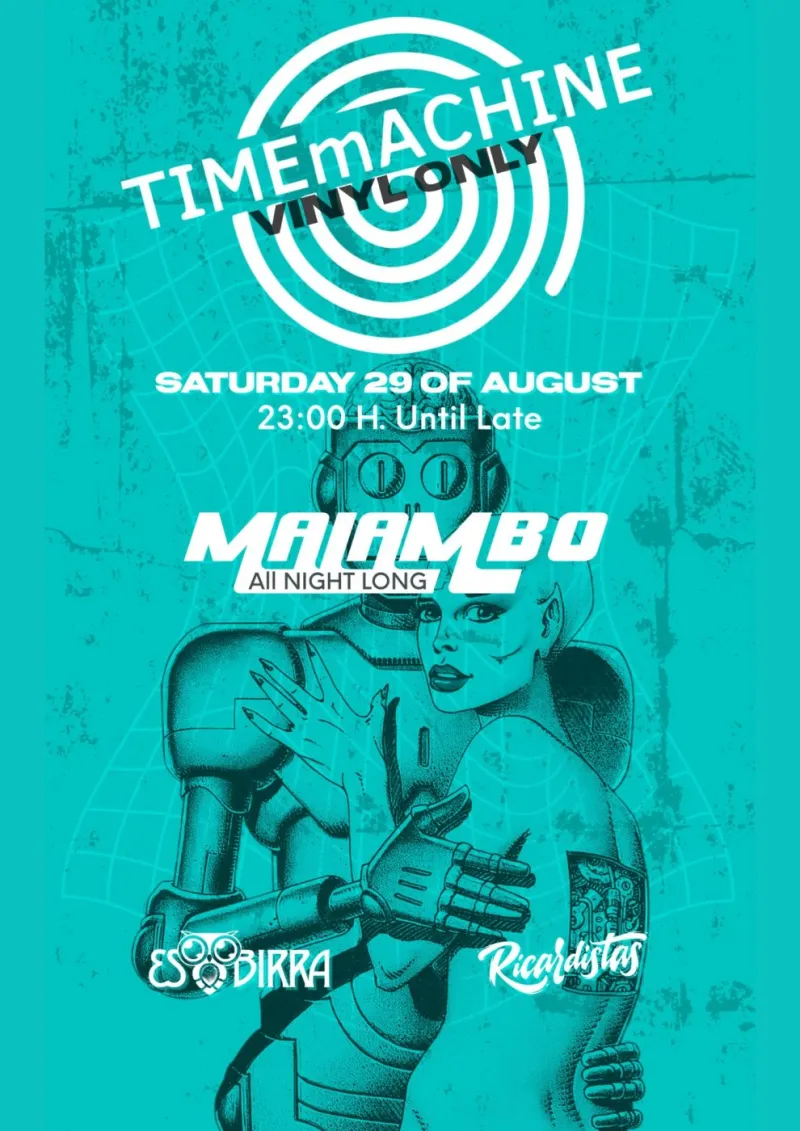 TIMEmACHINE with Malambo at Esbirra Ibiza, 29 August 2026