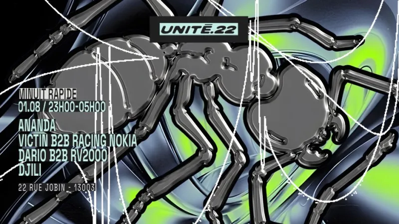 U.22 x MINUIT RAPIDE: ANANDA, Victin & MINUIT RAPIDE DJs