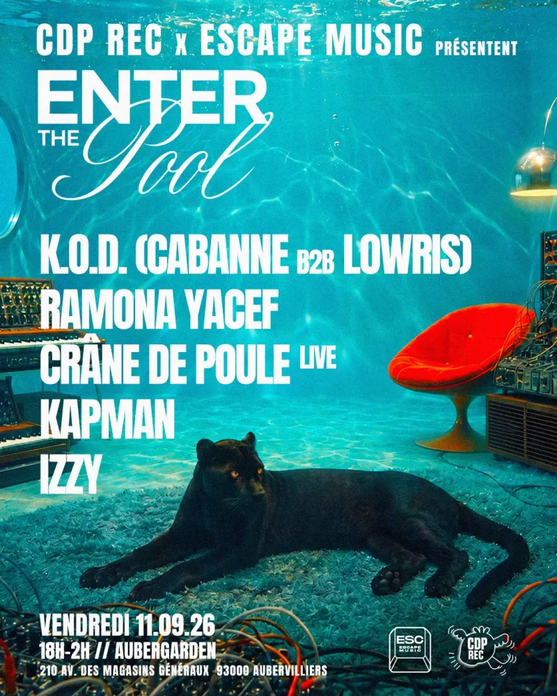 ENTER THE POOL : KOD, Ramona Yacef, Crâne de Poule