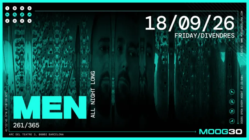 Men (L-Men-T) at Moog Club Barcelona, 2026-09-18