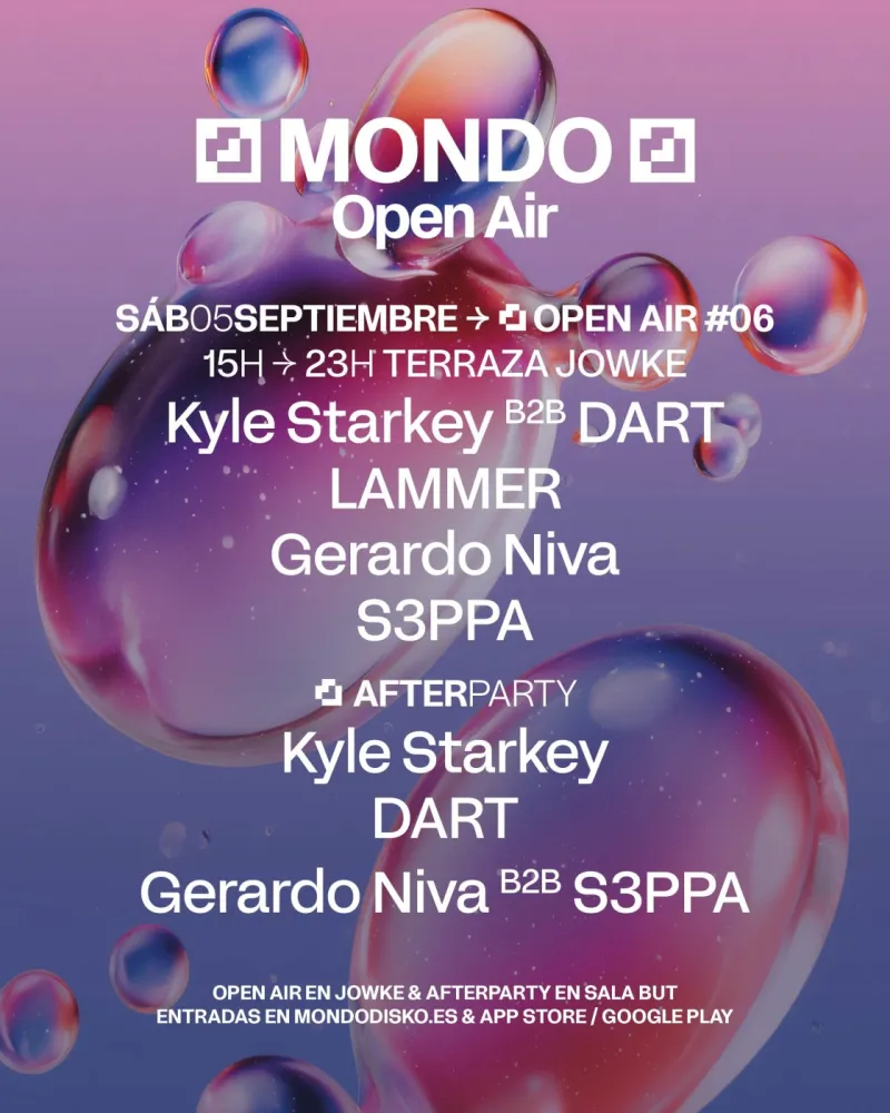 Mondo Open Air #06 : Kyle Starkey b2b Dart, Lammer, S3PPA