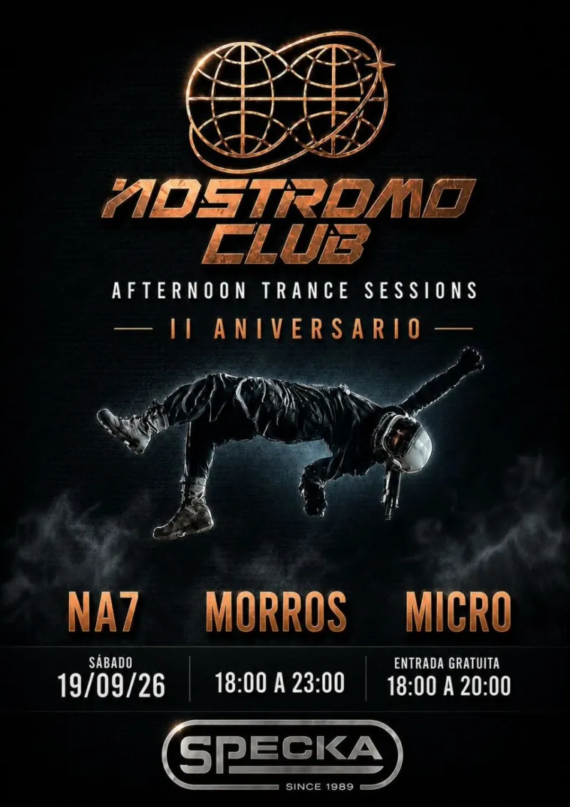 Nostromo Club : 2º aniversario, tardes de trance