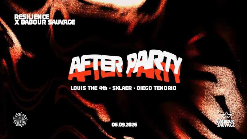 After party Résilience x Babour Sauvage, Paris, 6 September 2026