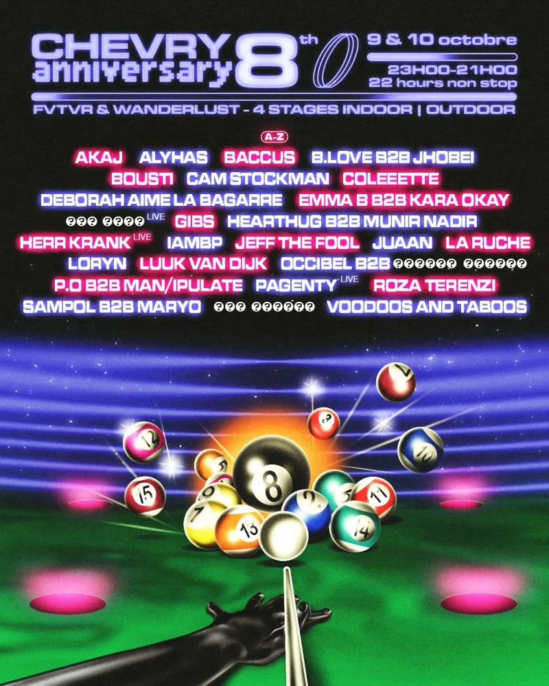 Chevry Agency : 8 ans, format XXL 4 scènes : affiche officielle